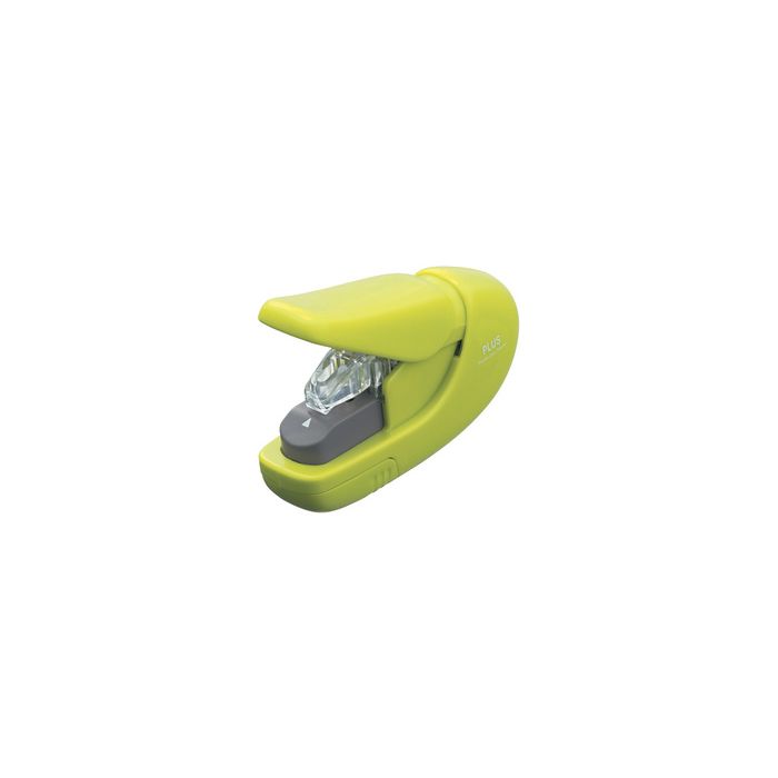 PLUS JAPAN Agrafeuse sans agrafe SL-106AB, vert