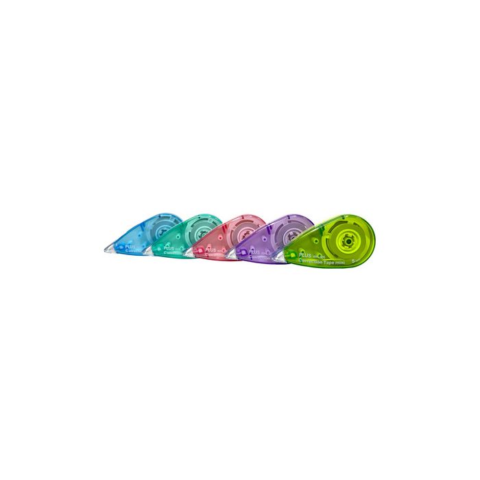 PLUS JAPAN Rouleau correcteur Mini Pastell, 5 mm x 6 m