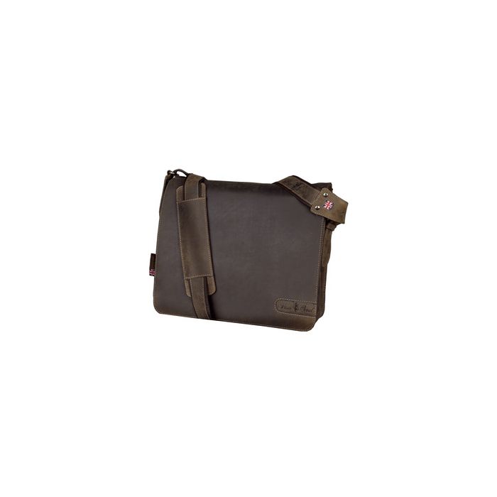 PRIDE&SOUL Sac à bandoulière "BEN", cuir, marron