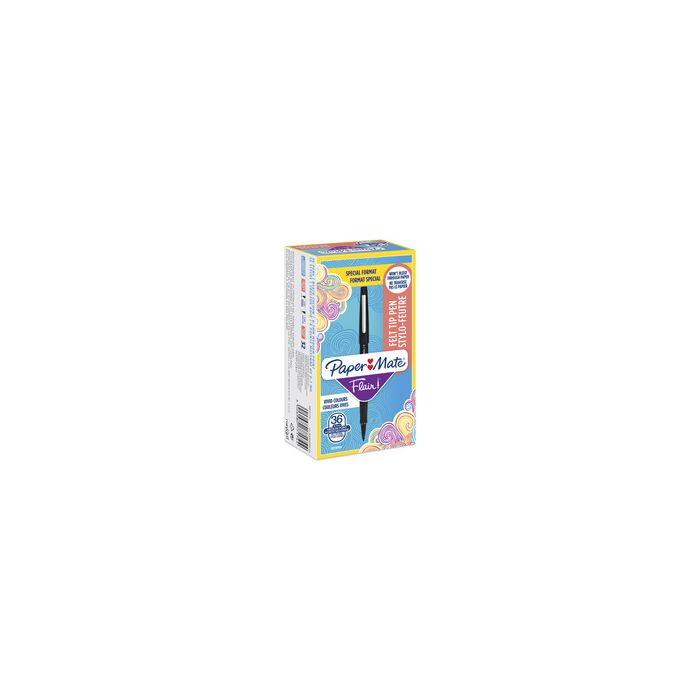 Paper:Mate Stylo feutre Flair Original, Value Pack, noir