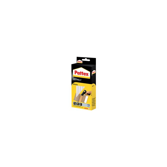 Pattex Cartouche pour collage à chaud HOT STICKS, rond,