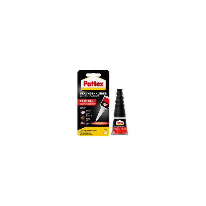 Pattex Colle instantanée Präzision, tube de 5 g