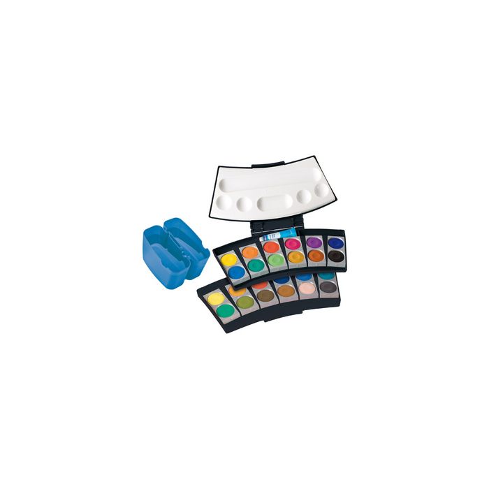 Pelikan Boîte de peinture ProColor 735, 24 couleurs