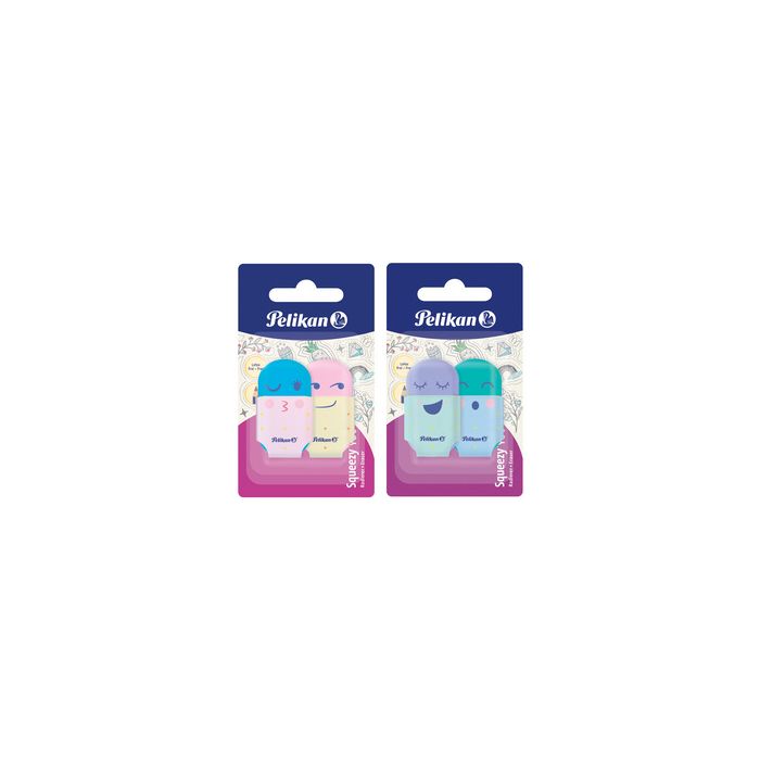 Pelikan Gomme en plastique Squeezy You, carte blister