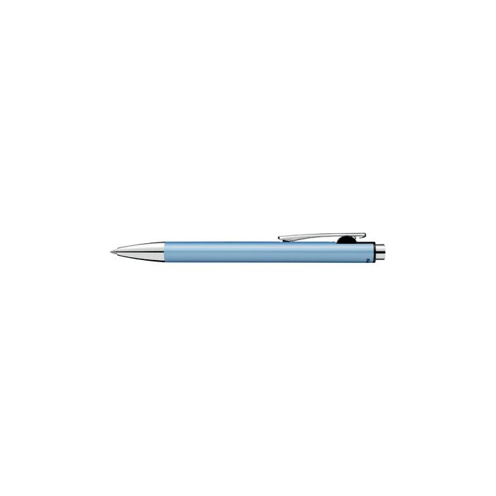 Pelikan Stylo à bille rétractable Snap Metallic, bleu givré
