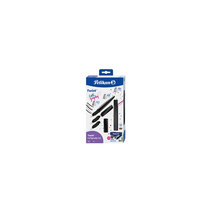 Pelikan Twist Stylo plume de calligraphie, kit