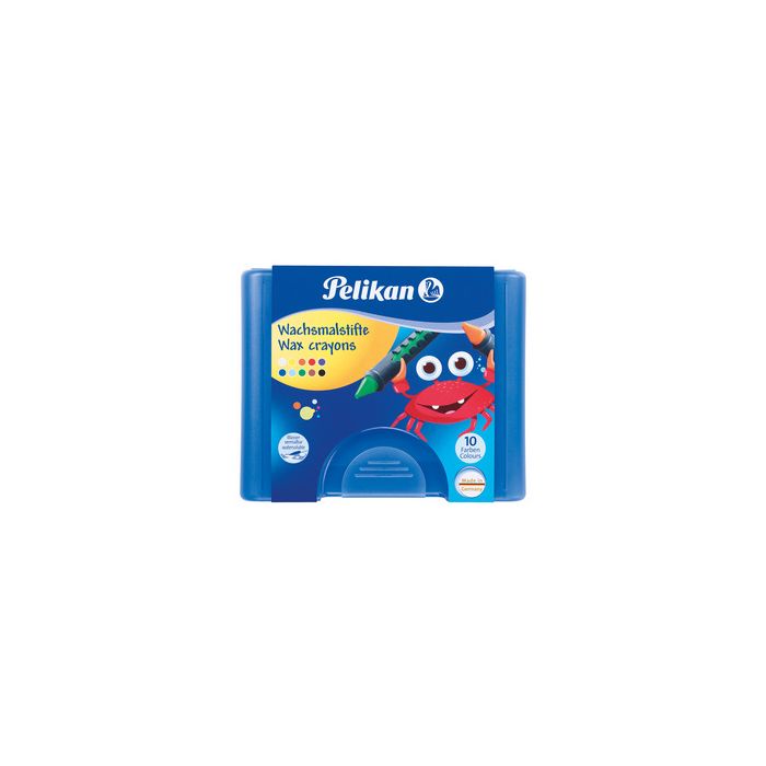 Pelikan crayons de cire 655/10, avec gaine, rond