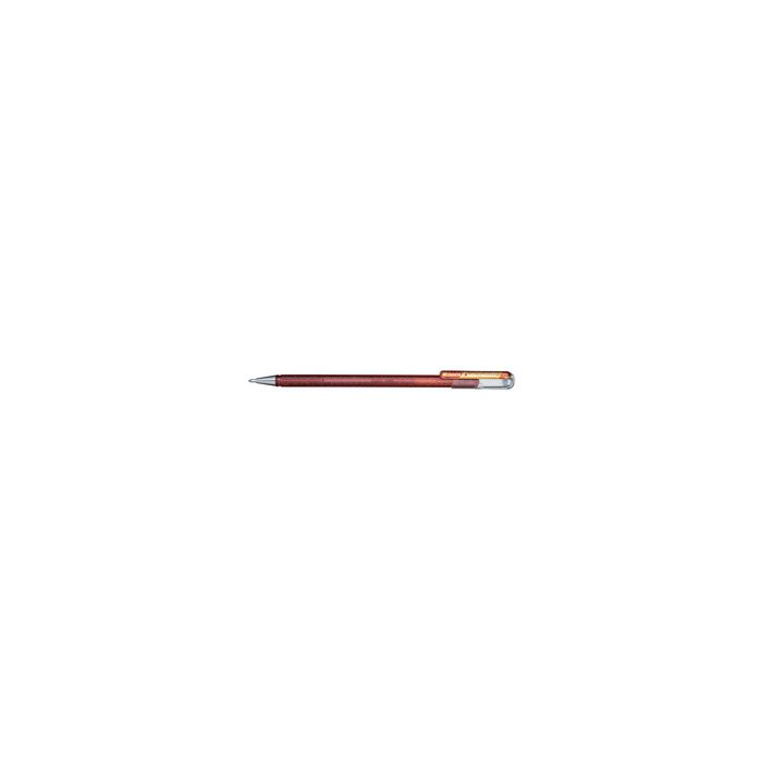 Pentel Hybrid Stylo roller encre gel "Dual Pen",orange/jaune