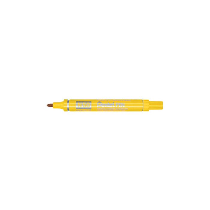 Pentel Marqueur permanent Pentel PEN N50, jaune