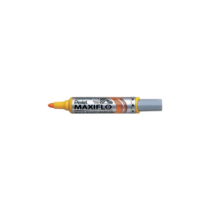 Pentel Marqueur pour tableau blanc MAXIFLO MWL5M, jaune