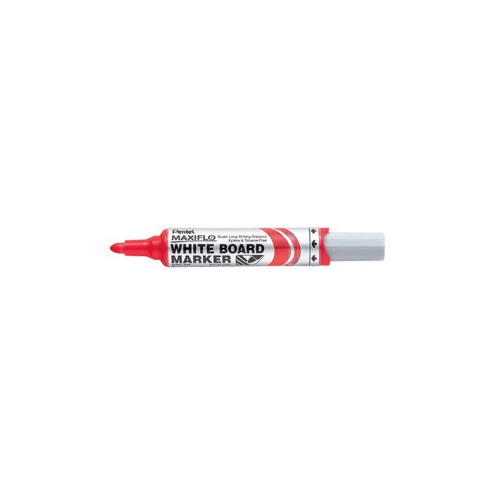 Pentel Marqueur pour tableau blanc MAXIFLO MWL5M, rouge