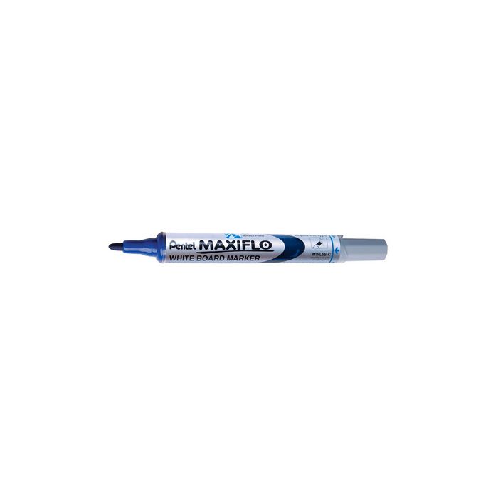 Pentel Marqueur pour tableau blanc MAXIFLO MWL5S, bleu