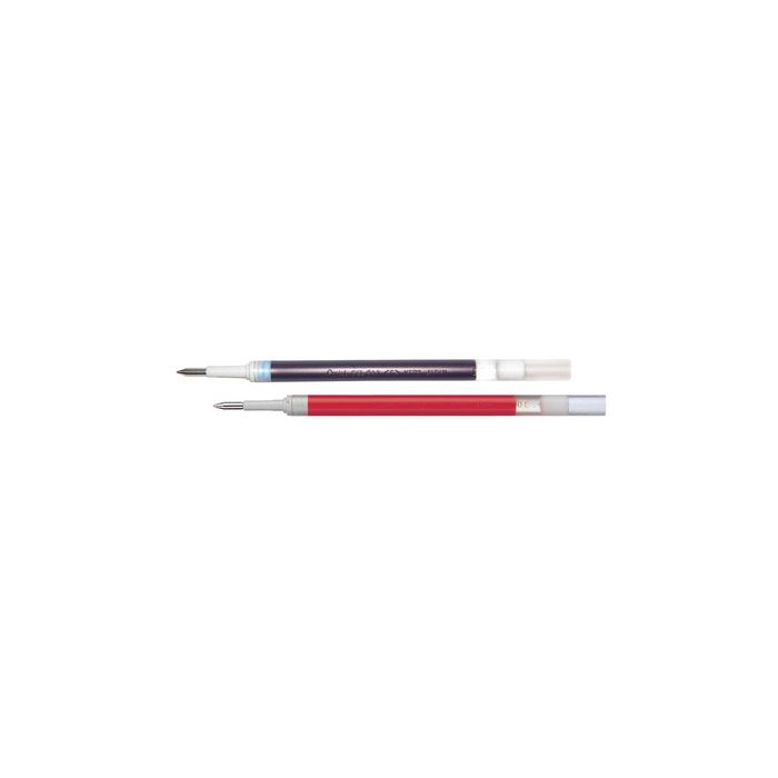 Pentel Recharge stylo roller à encre à gel KFR7, rouge