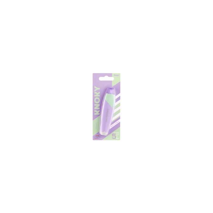 Pentel Ruban correcteur rétractable KNOKY, violet