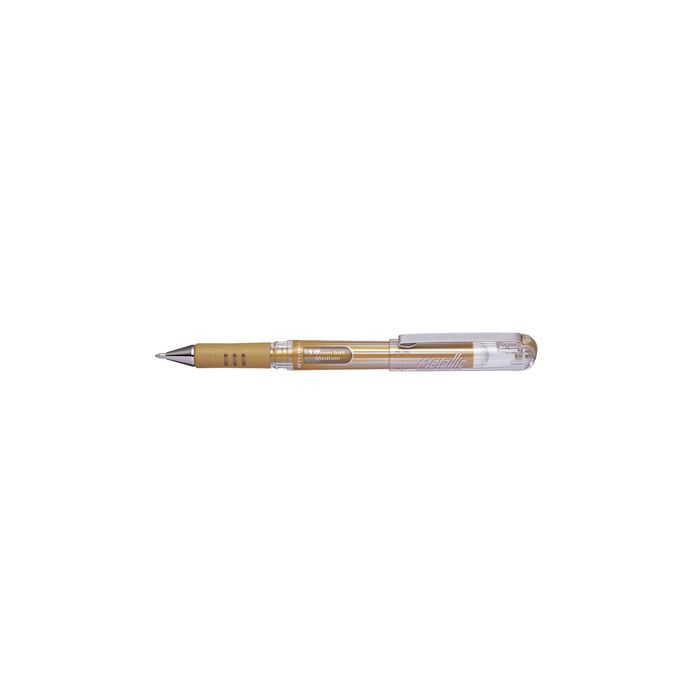 Pentel Stylo roller à encre gel K230M, or