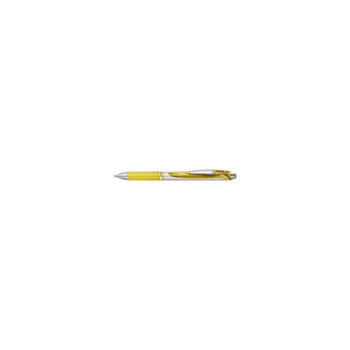 Pentel Stylo roller encre gel Energel BL77, jaune