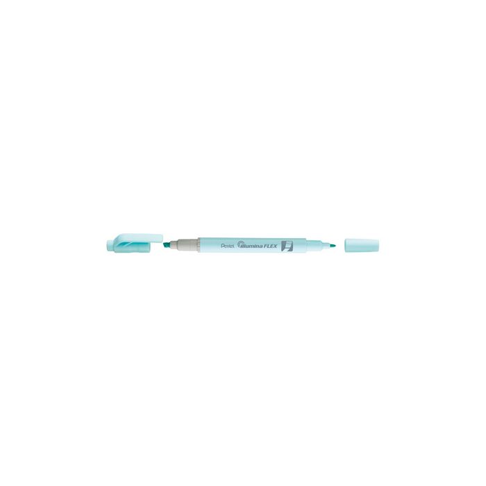 Pentel Surligneur Illumina Flex Pastel, bleu clair pastel