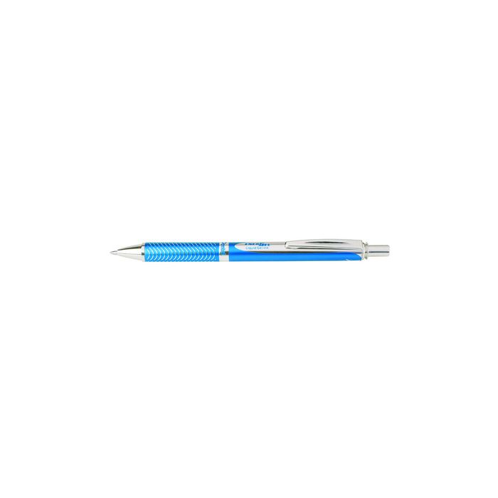 Pentel roller encre gel EnerGel Sterling BL407, bleu