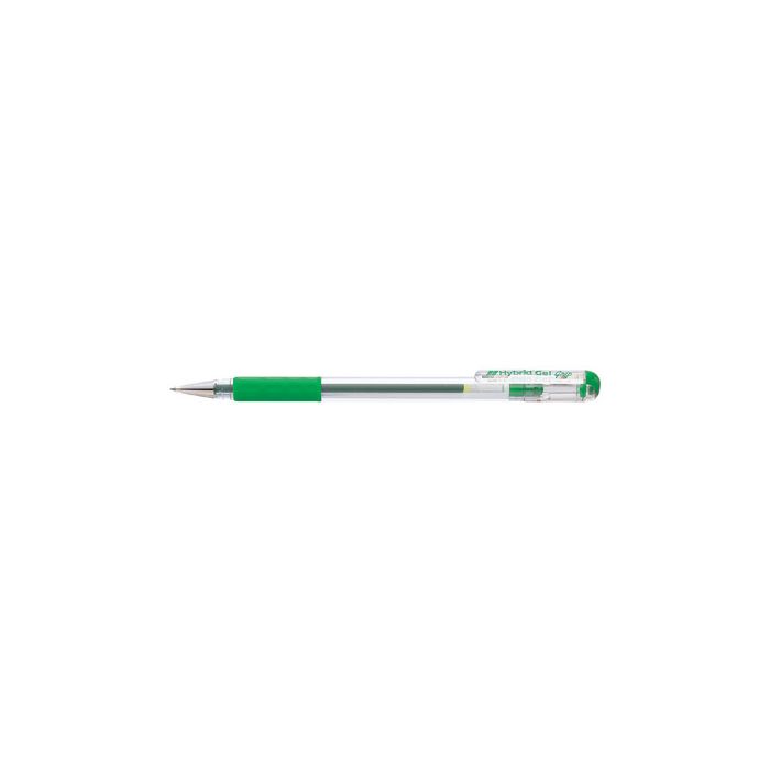 Pentel stylo roller à encre gel Hybrid Gel Grip K116, vert