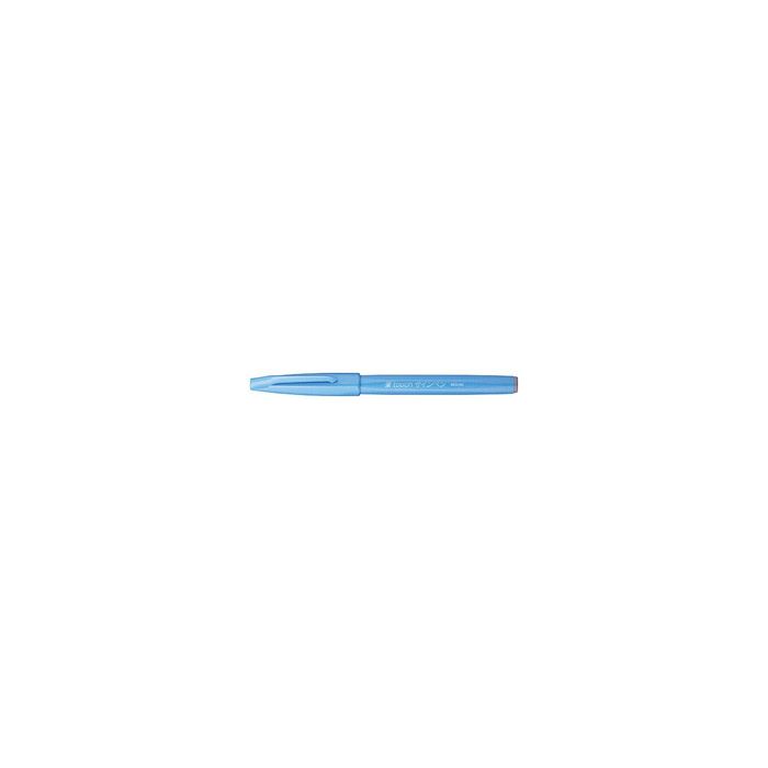PentelArts Stylo feutre Brush Sign Pen SES 15, bleu clair