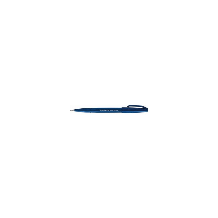 PentelArts Stylo feutre Brush Sign Pen SES 15, bleu nuit