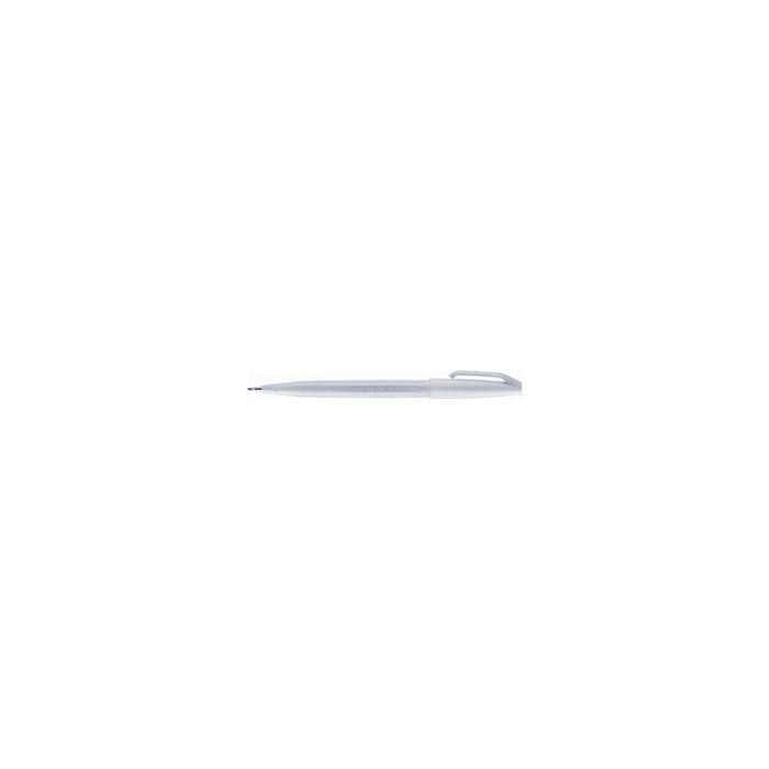PentelArts Stylo feutre Brush Sign Pen SES 15, gris clair