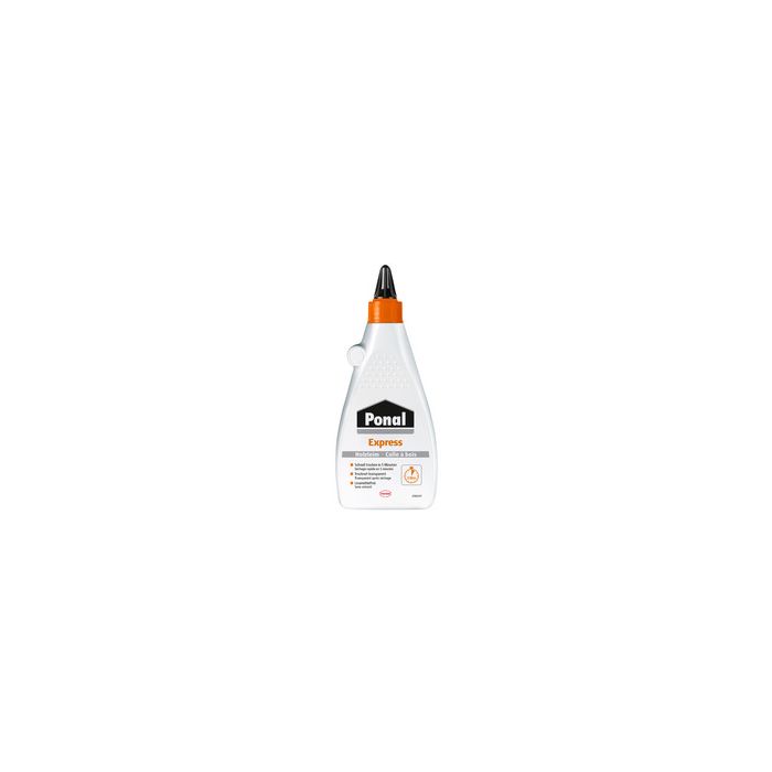 Ponal Colla à bois Express, sans solvant, tube de 550 g