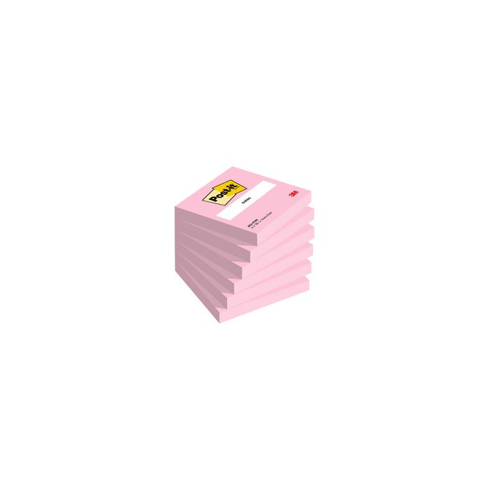 Post-it Bloc-note adhésif Notes, 76 x 76 mm, rose flamant