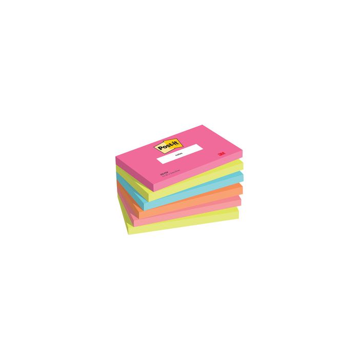 Post-it Bloc-note adhésif, 127 x 76 mm, Poptimistic