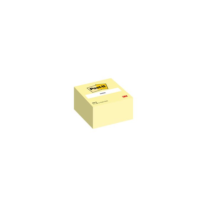Post-it Bloc-note cube notes, 76 x 76 mm, jaune