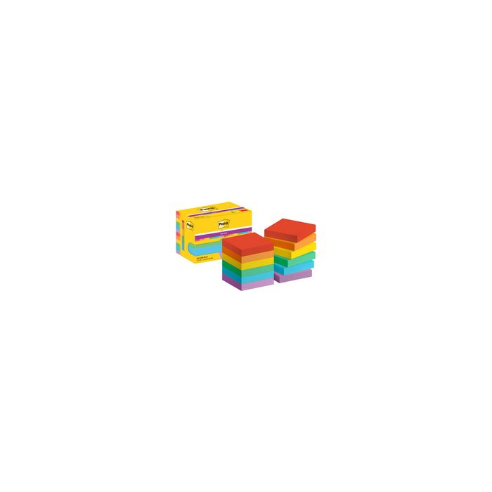 Post-it Bloc-note super sticky notes, 47,6 x 47,6 mm