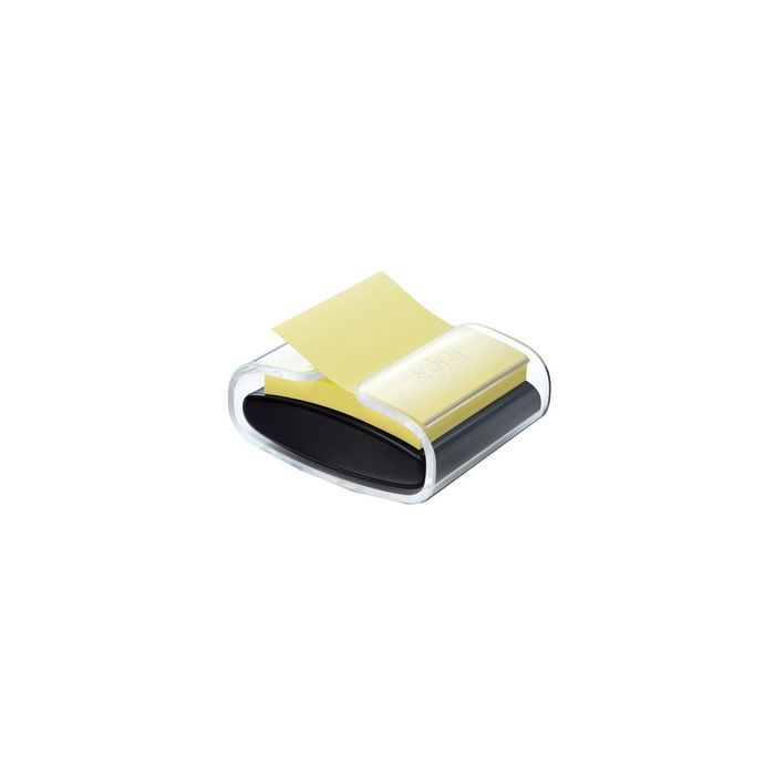 Post-it Distributeur Z-Notes, noir/transparent, équipé