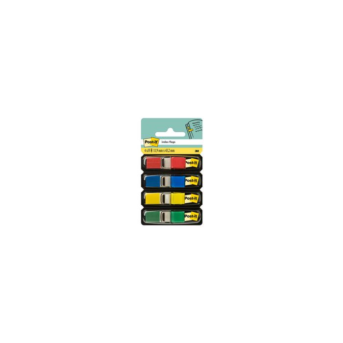 Post-it Marque-page Index mini, 11,9 x 43,2 mm, standard