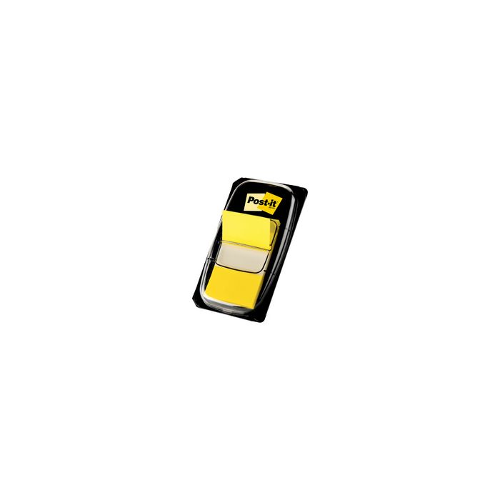Post-it Marque-page adhésif Index, 25,4 x 43,2 mm, jaune
