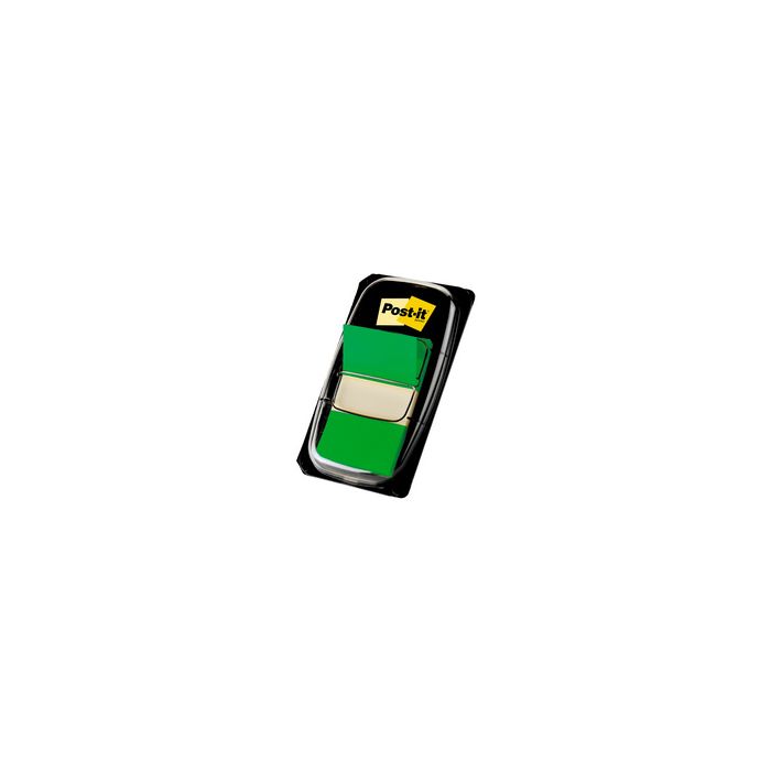 Post-it Marque-page adhésif Index, 25,4 x 43,2 mm, vert