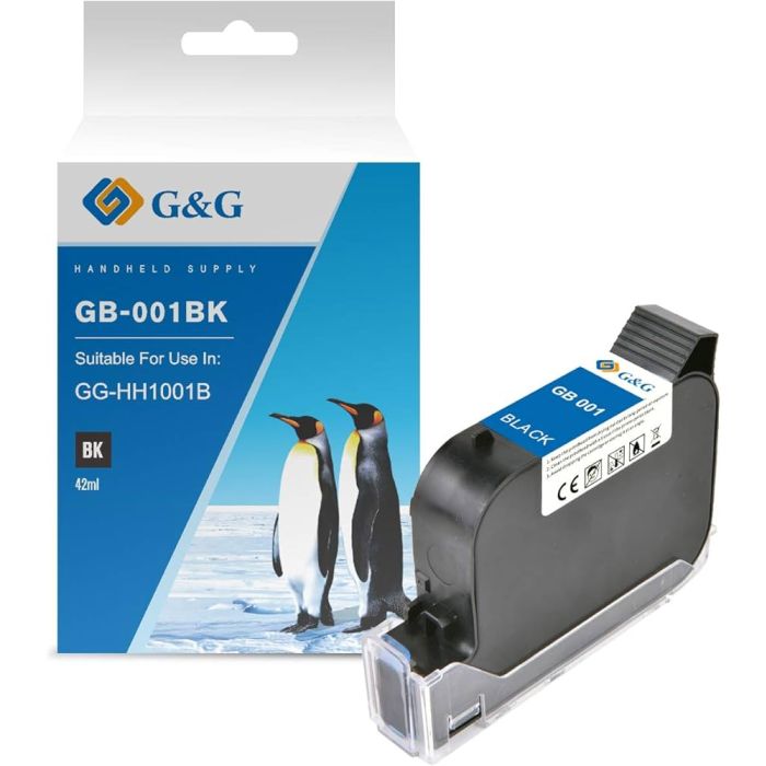 Cartouche d'origine G&G Image 17012 / GB-001 BK - noire