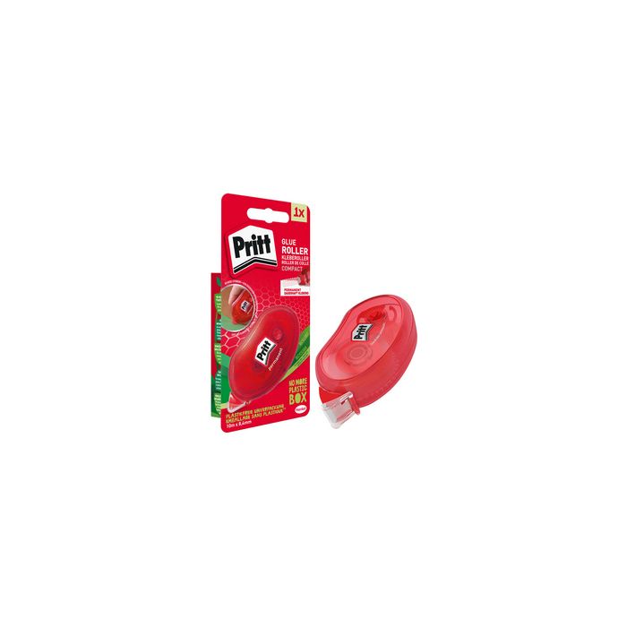 Pritt Roller de colle Compact, permanente, 8,4 mm x 10 m
