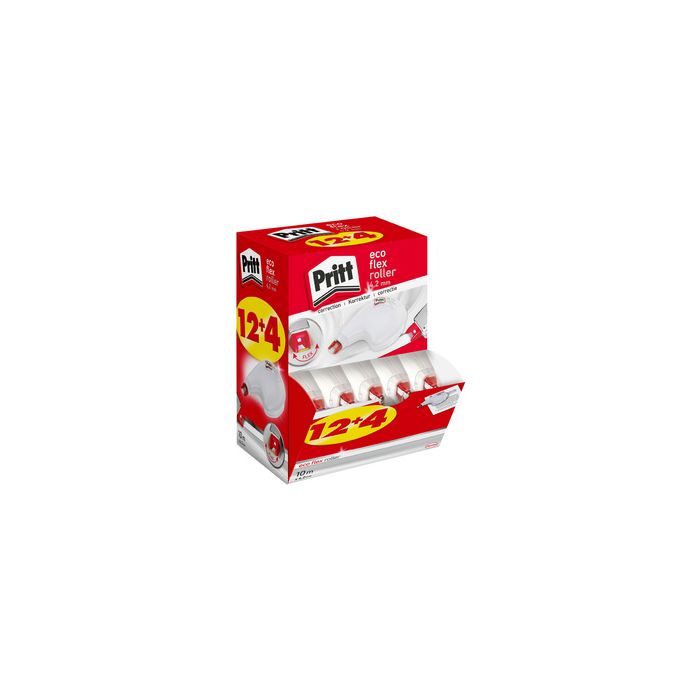 Pritt Roller de correction Eco Flex, multipack de 16