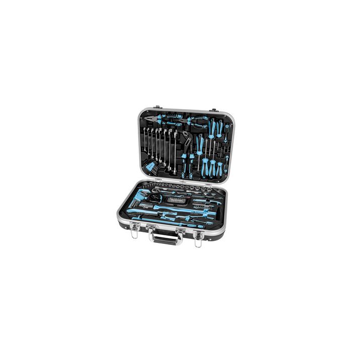 QUANTOOL Jeu d'outils, mallette de 120 pièces