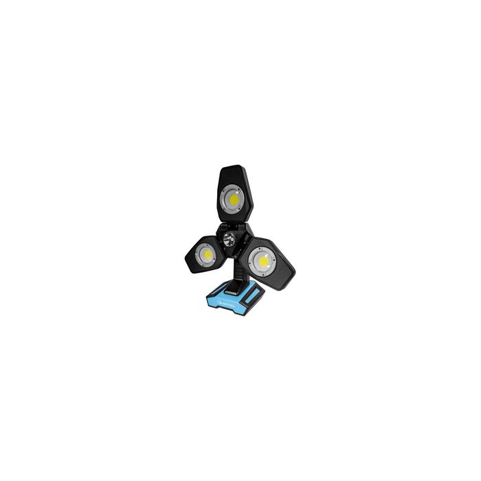 QUANTOOL Projecteur de travail LED WORKING LIGHT, 3 volets