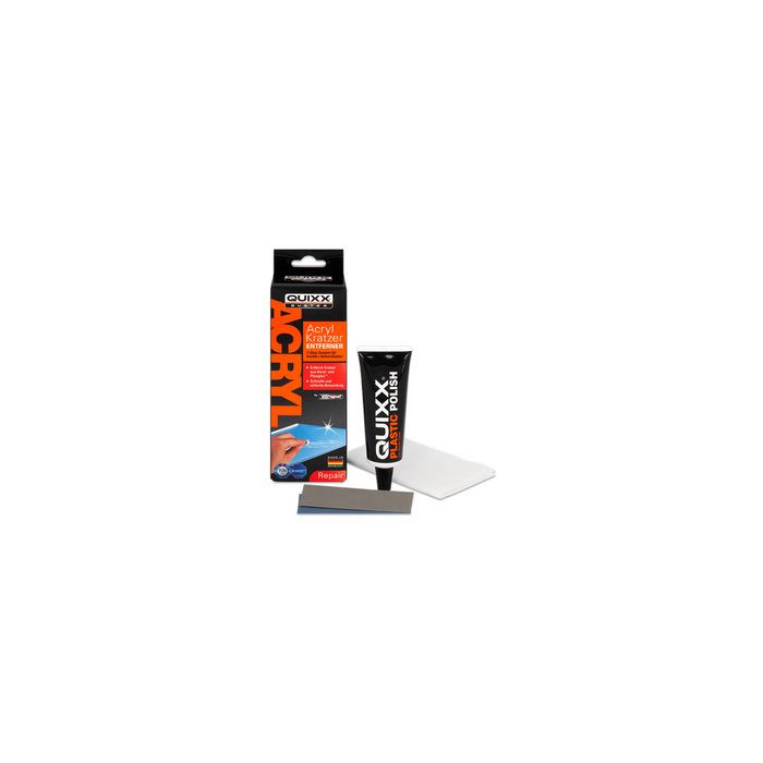QUIXX Efface-rayures, pour verre acrylique, 4 pièces
