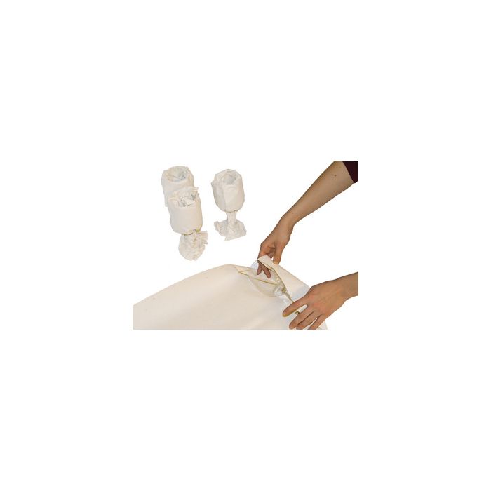 RAADHUIS Papier de soie, (L)400 x (H)600 mm, blanc