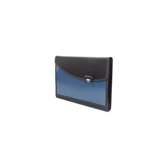RAPESCO Trieur valisette Designer, A4+, 7 compartiments bleu