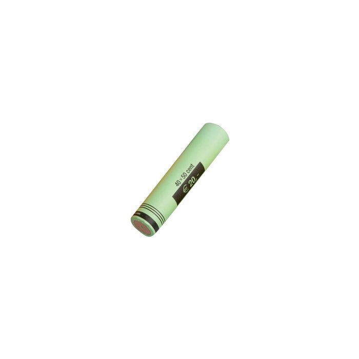 RESKAL Tube à monnaie pour pièce Euro, papier, 50 x 0,05 EUR
