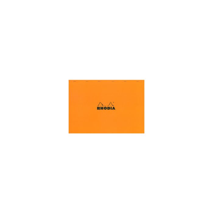 RHODIA Bloc agrafé No. 38, format A3+, quadrillé 5x5, orange