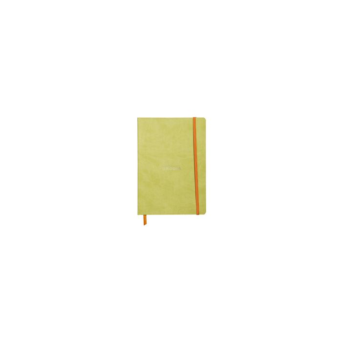 RHODIA Carnet souple RHODIARAMA, A6, ligné, anis