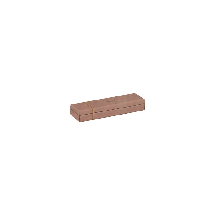 RHODIA Plumier, en simili cuir, bois de rose