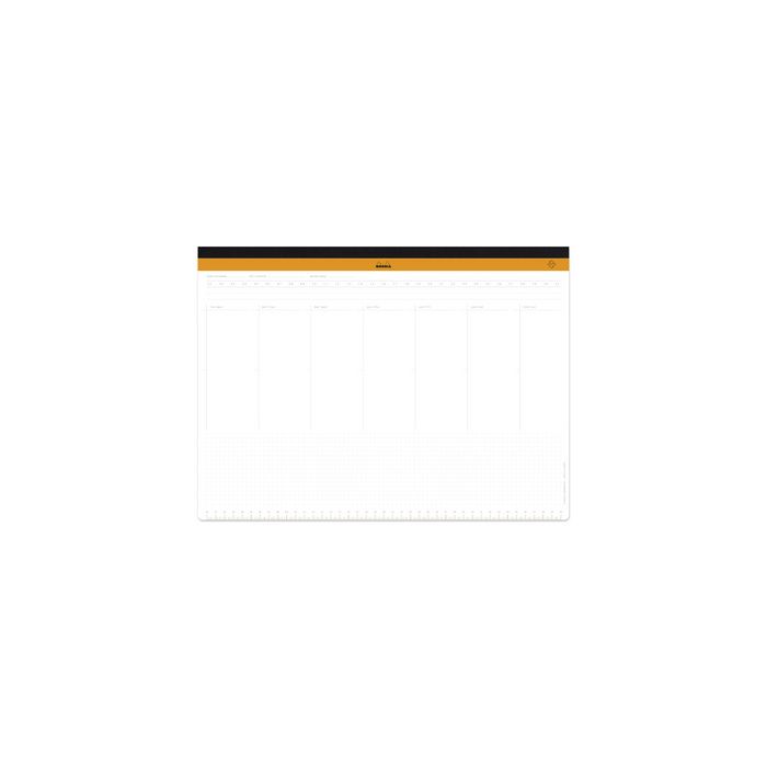 RHODIA Sous-main semainier non daté RHODIATIME, A3+