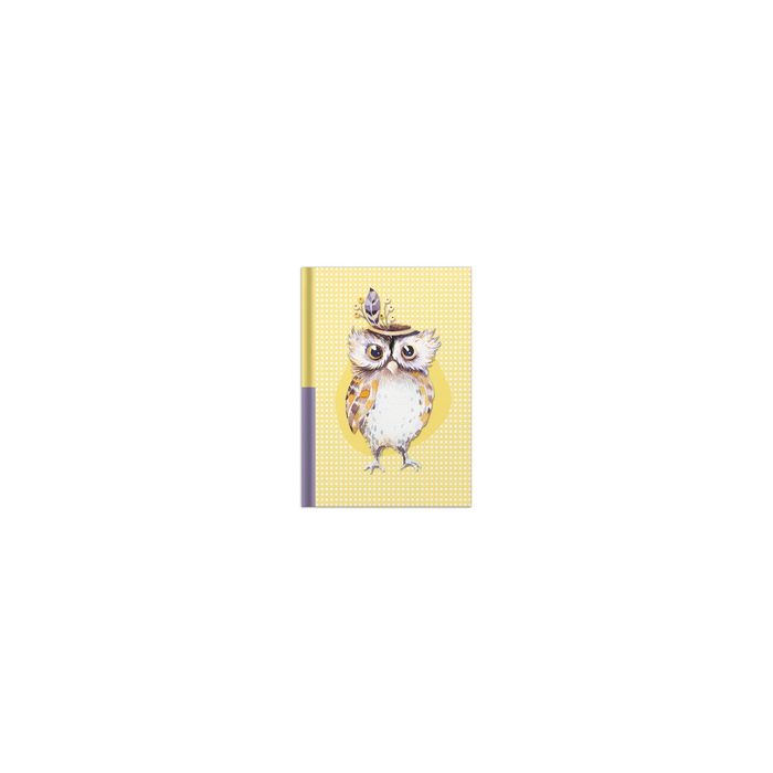 RNK Verlag Carnet de notes "Chouette", A5, 96 feuilles