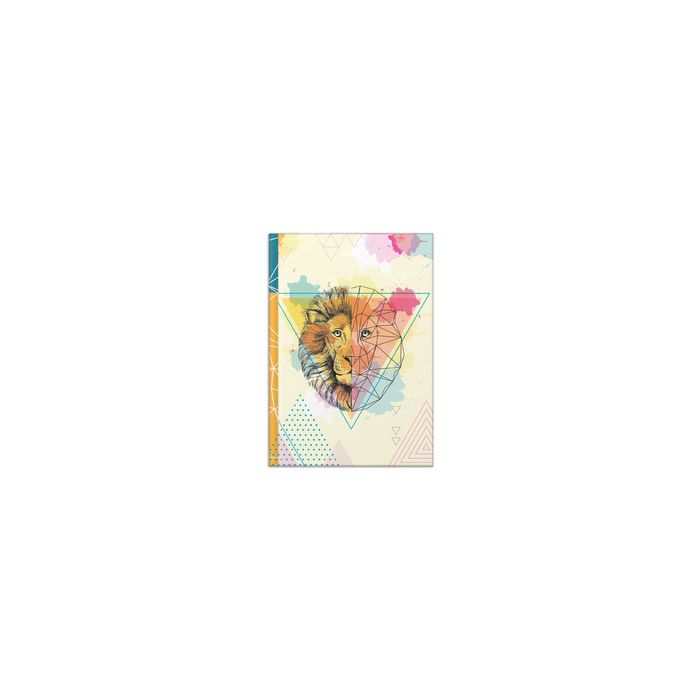 RNK Verlag Carnet de notes "Lion", A4, 96 feuilles, uni